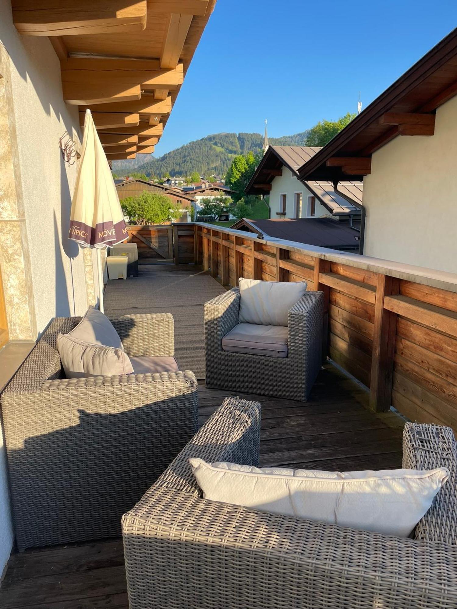 Haus Bergland Hotel Fieberbrunn Bagian luar foto