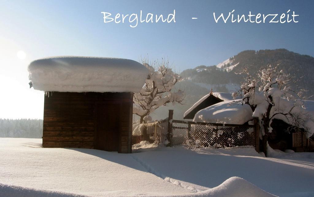 Haus Bergland Hotel Fieberbrunn Bagian luar foto